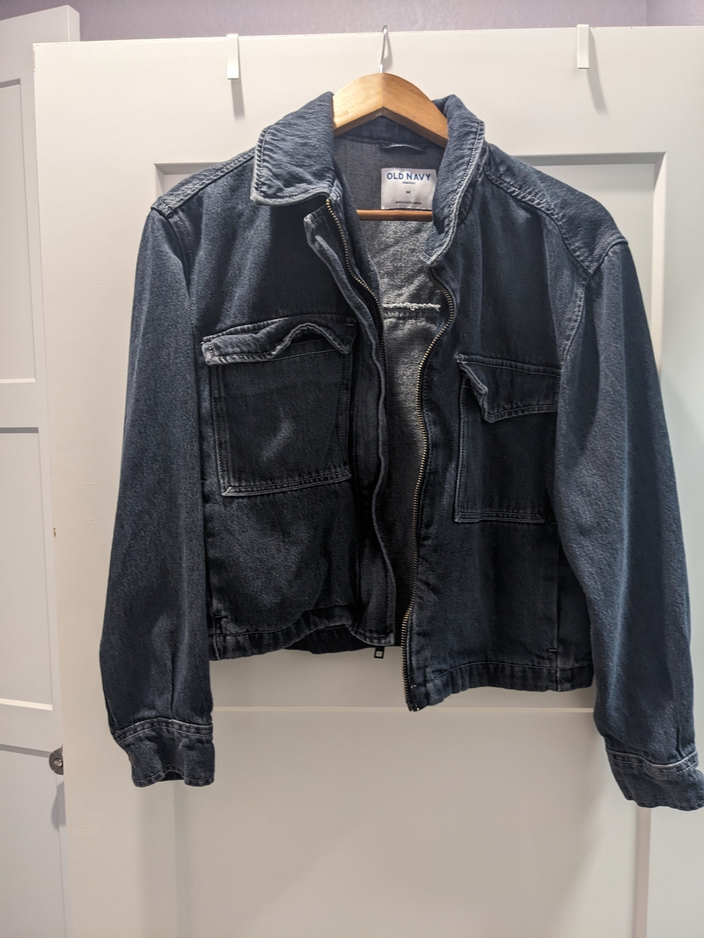 Old Navy Dark Wash Denim Shacket